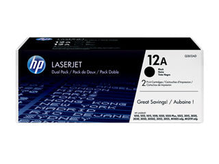 HP Q2612D #12A Toner Twin Pack For Laserjet 1010