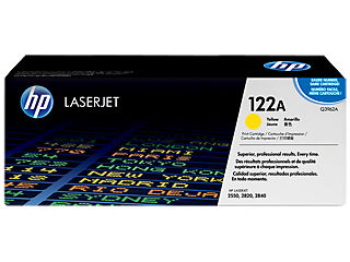 HP Q3962A #122A Yellow Toner For Color Laserjet 2550 / 2800