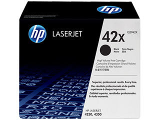 HP Q5942X #42X Black HY Toner For Laserjet 4250/4350