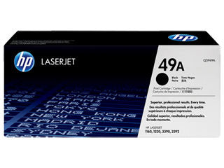 HP Q5949A #49A Black Toner For Laserjet 1160/1320/3390/3392 