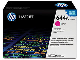 HP Q6463A #644A Magenta Toner Cartridge For Color Laserjet 4730