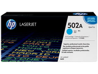 HP Q6471A #501A Cyan Cartridge For Laserjet 3600