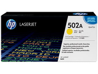 HP Q6472A #501A Yellow Cartridge For Laserjet 3600