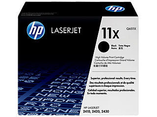 HP Q6511X #11X Black HY Toner For Laserjet 2400 Series