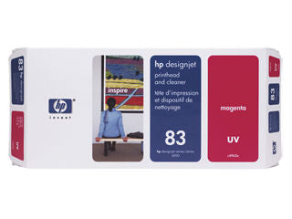 HP C4962A HP #83 Magenta Uv Printhead & Cleaner For Designjet 5000 Series