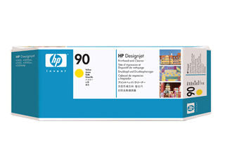 HP C5057A HP #90 Yellow Printhead And Cleaner