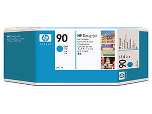 HP C5061A HP #90XL Cyan 400ml Ink Cartridge