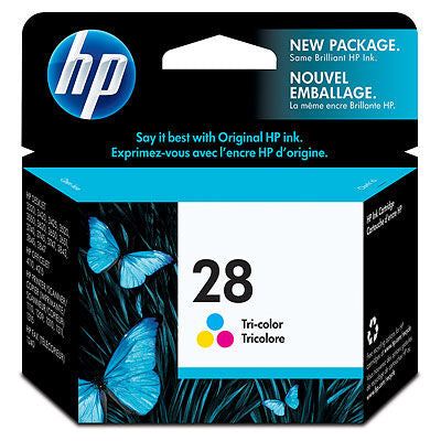 HP C8728AN#140 HP #28 Tricolor Inkjet Print Cartridge