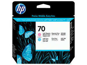 HP C9405A HP #70 Cyan and Light Magenta Printhead