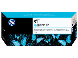 HP C9470A HP #91 775ml Light Cyan Cartridge