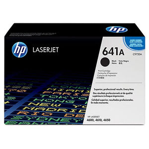 HP C9720A #641A Black Toner Cartridge For Colour Laserjet 4600