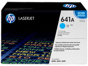 HP C9721A #641A Cyan Toner Cartridge For Colour Laserjet 4600