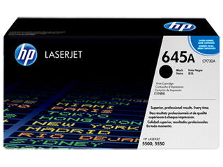 HP C9730A  #645a Black Toner Cartridge For Colour Laserjet 5500