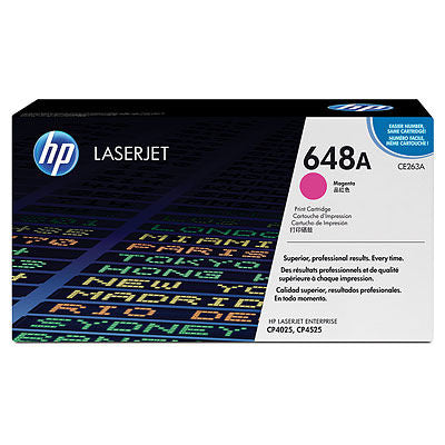 HP CE263A #647A Magenta Cartridge For Color Laserjet CP45253
