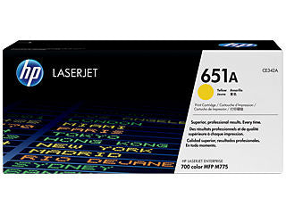 HP CE342A #651 Magenta Toner For Color Laserjet Mfp 775