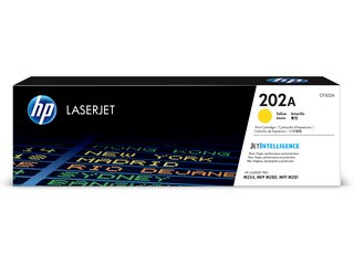 HP CF502A #202A Yellow Toner For Color Laserjet Pro M254/M280 Series