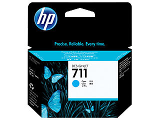 HP CZ130A HP #711 Cyan 29ml Ink Cartridge