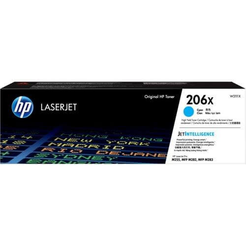 HP W2111X HP 206X Cyan Original High Yield LaserJet Toner