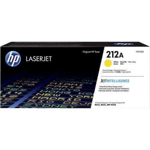 HP W2122A HP 212A Yellow Original LaserJet Toner